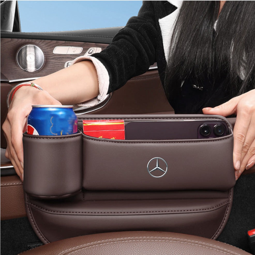 🚘Car Leather Cup Holder Gap Bag💖